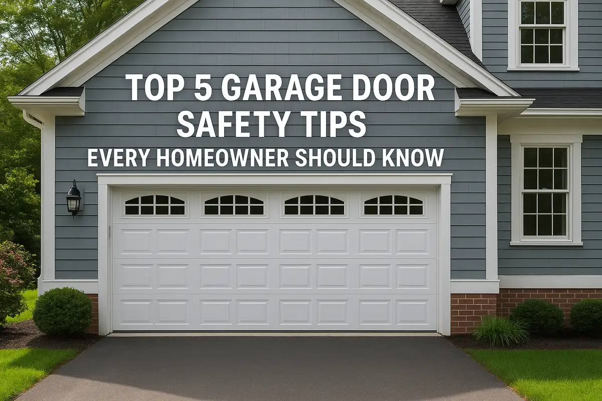 Garage Door Child Safety Tips for Los Angeles Families